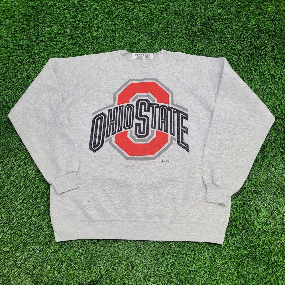Vintage 90s Ohio State Sweatshirt Womens XL 23x24 USA